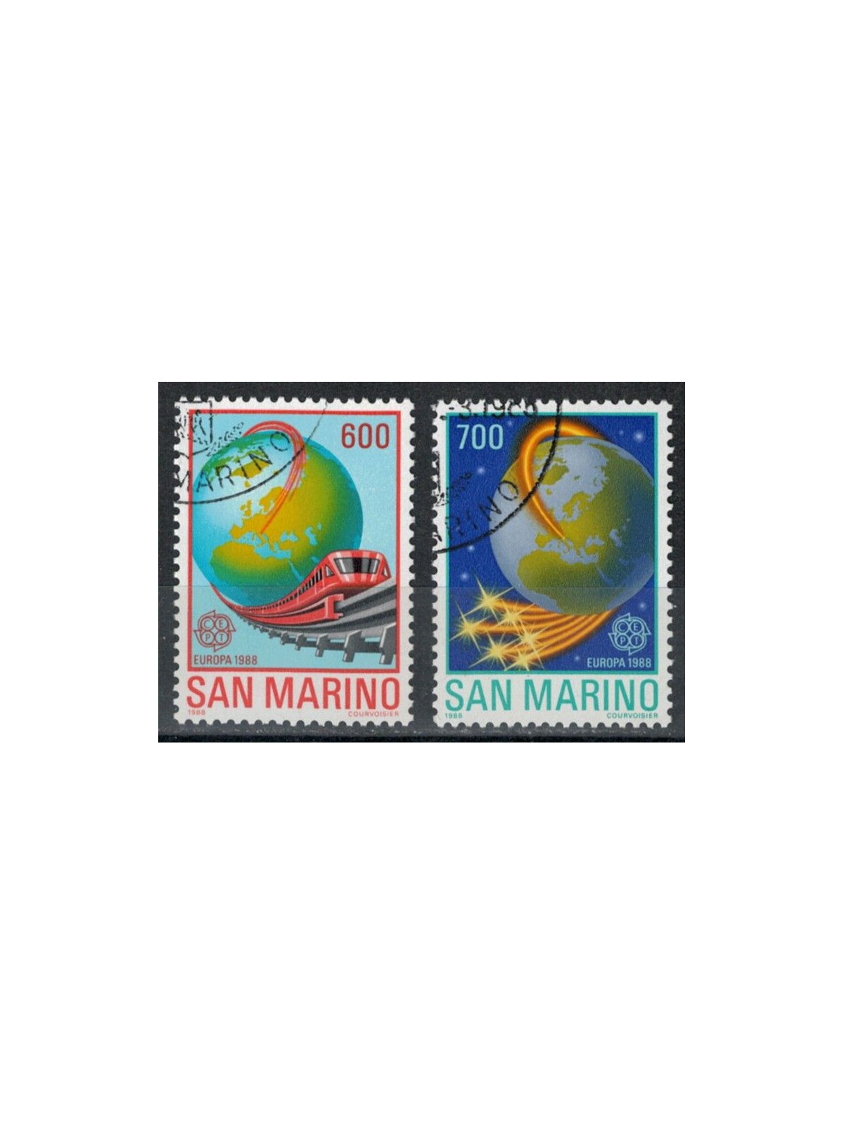 SAN MARINO 1988 Europa 2v us