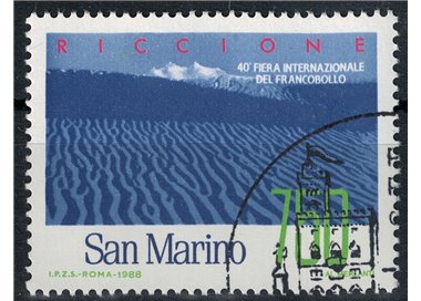 SAN MARINO 1988 Fiera del francobollo us