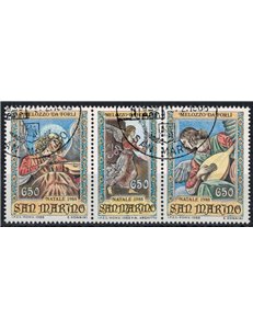 SAN MARINO 1988 Christmas 3v us