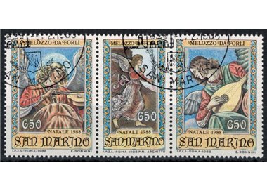 SAN MARINO 1988 Natale 3v us