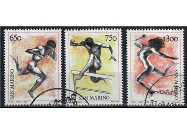 SAN MARINO 1988 Olimpiade di Seul 3v us