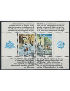 SAN MARINO 1989 Europa s/s us