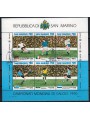 SAN MARINO 1990 Campionati mondiali di calcio BF us