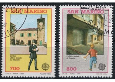SAN MARINO 1990 Europa 2v us