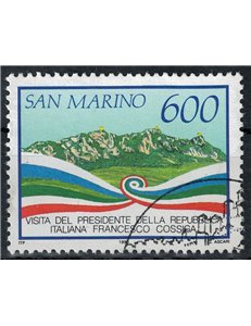 SAN MARINO 1990 Francesco Cossiga us