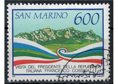 SAN MARINO 1990 Francesco Cossiga us