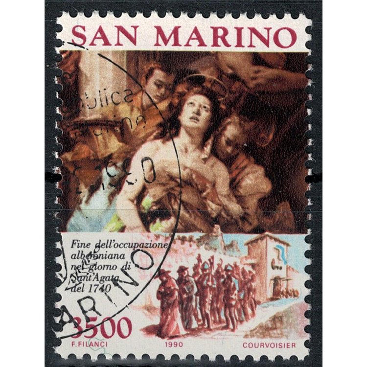 SAN MARINO 1990 Occupazione Alberoniana us