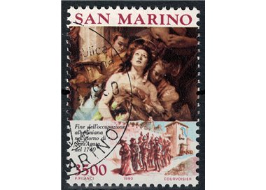 SAN MARINO 1990 Occupazione Alberoniana us