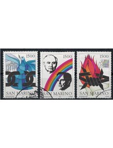 SAN MARINO 1991 The New Europe is Born 3v us