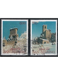 SAN MARINO 1991 Christmas 2v us
