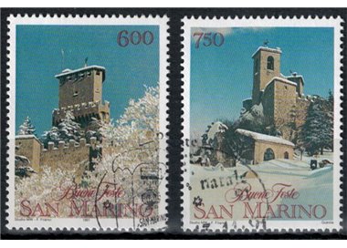 SAN MARINO 1991 Christmas 2v us