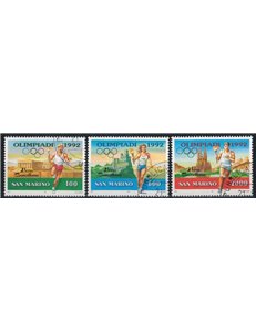 SAN MARINO 1991 Preolimpica 3v us
