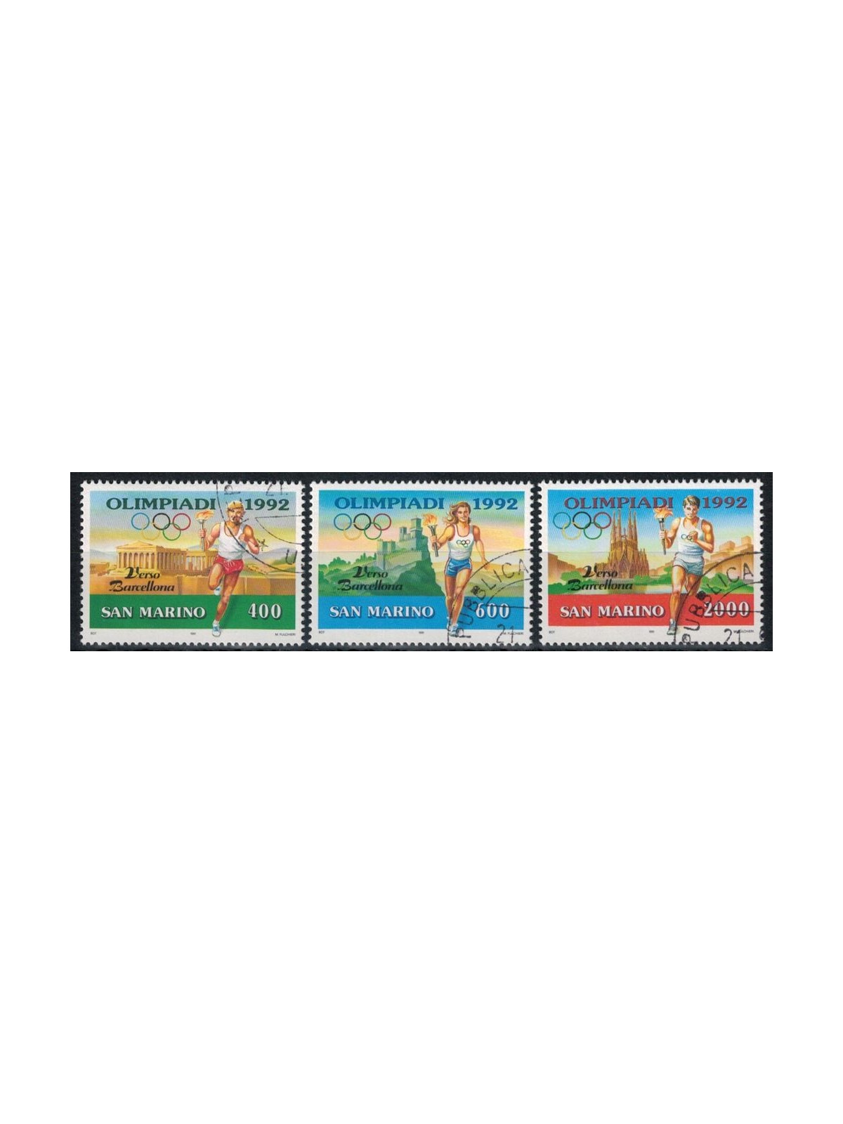 SAN MARINO 1991 Pre-Olympic 3rd season