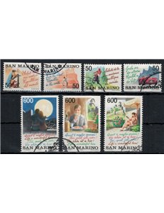 SAN MARINO 1992 Attrattive turistiche di San Marino 7v us