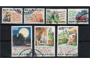 SAN MARINO 1992 Attrattive turistiche di San Marino 7v us