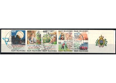 SAN MARINO 1992 Tourist attractions of San Marino booklet us