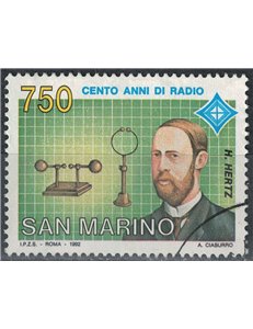 SAN MARINO 1992 Centenario della radio us