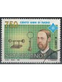 SAN MARINO 1992 Centenary of US radio