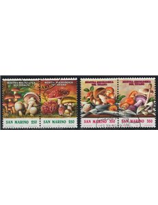 SAN MARINO 1992 Mycological exhibition of the Titan 4v us