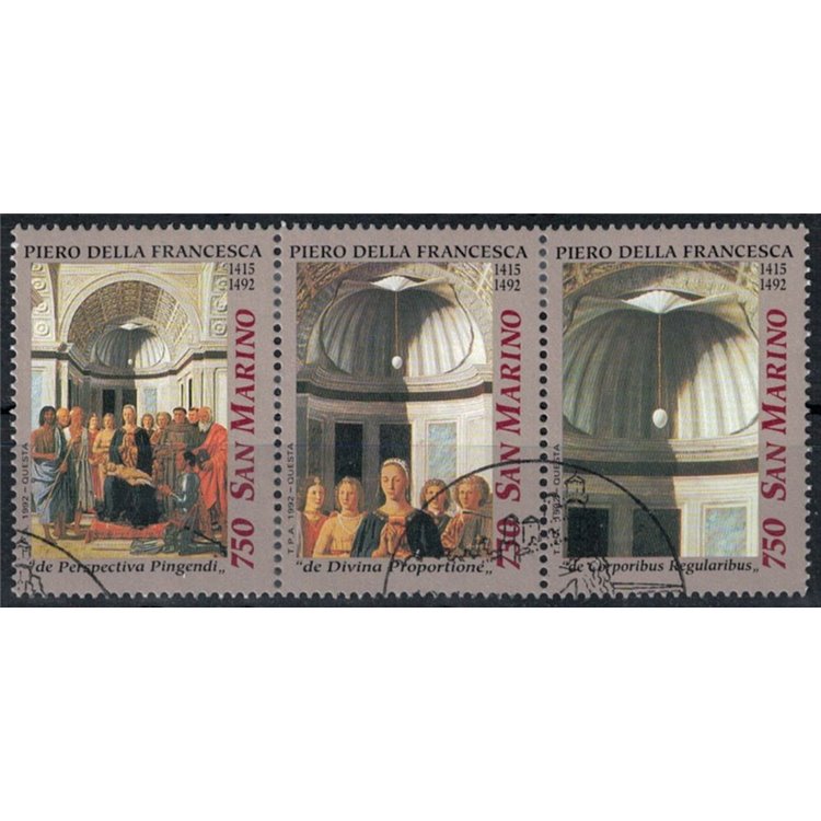 SAN MARINO 1992 Natale 3v us