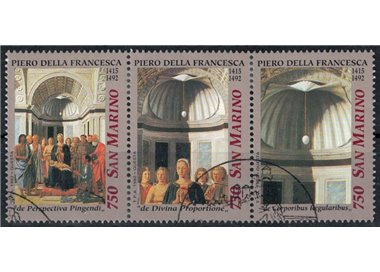 SAN MARINO 1992 Christmas 3v us