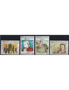 SAN MARINO 1993 Author's Celebrations 4v us