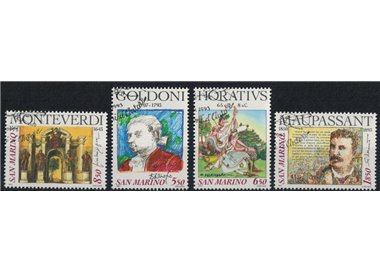 SAN MARINO 1993 Author's Celebrations 4v us