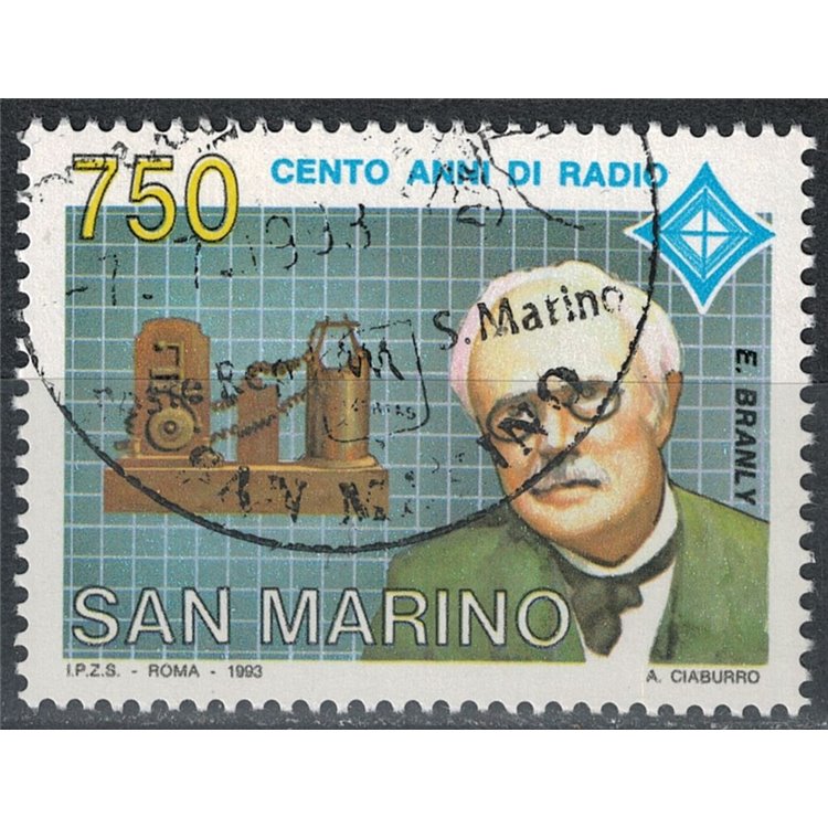SAN MARINO 1993 Centenario della radio us