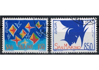 SAN MARINO 1993 Europa 2v us
