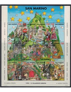 SAN MARINO 1993 The Europa Village s/s us