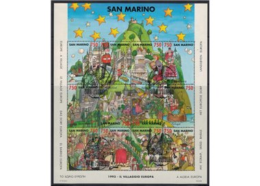 SAN MARINO 1993 The Europa Village s/s us