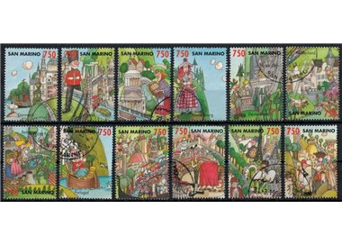 SAN MARINO 1993 The Europa Village 12v us