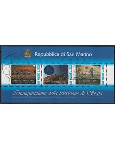 SAN MARINO 1993 Inauguration of s/s us television