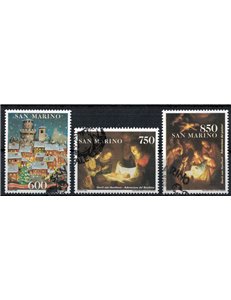 SAN MARINO 1993 Natale 3v us