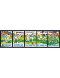 SAN MARINO 1994 FIFA World Cup 5v used