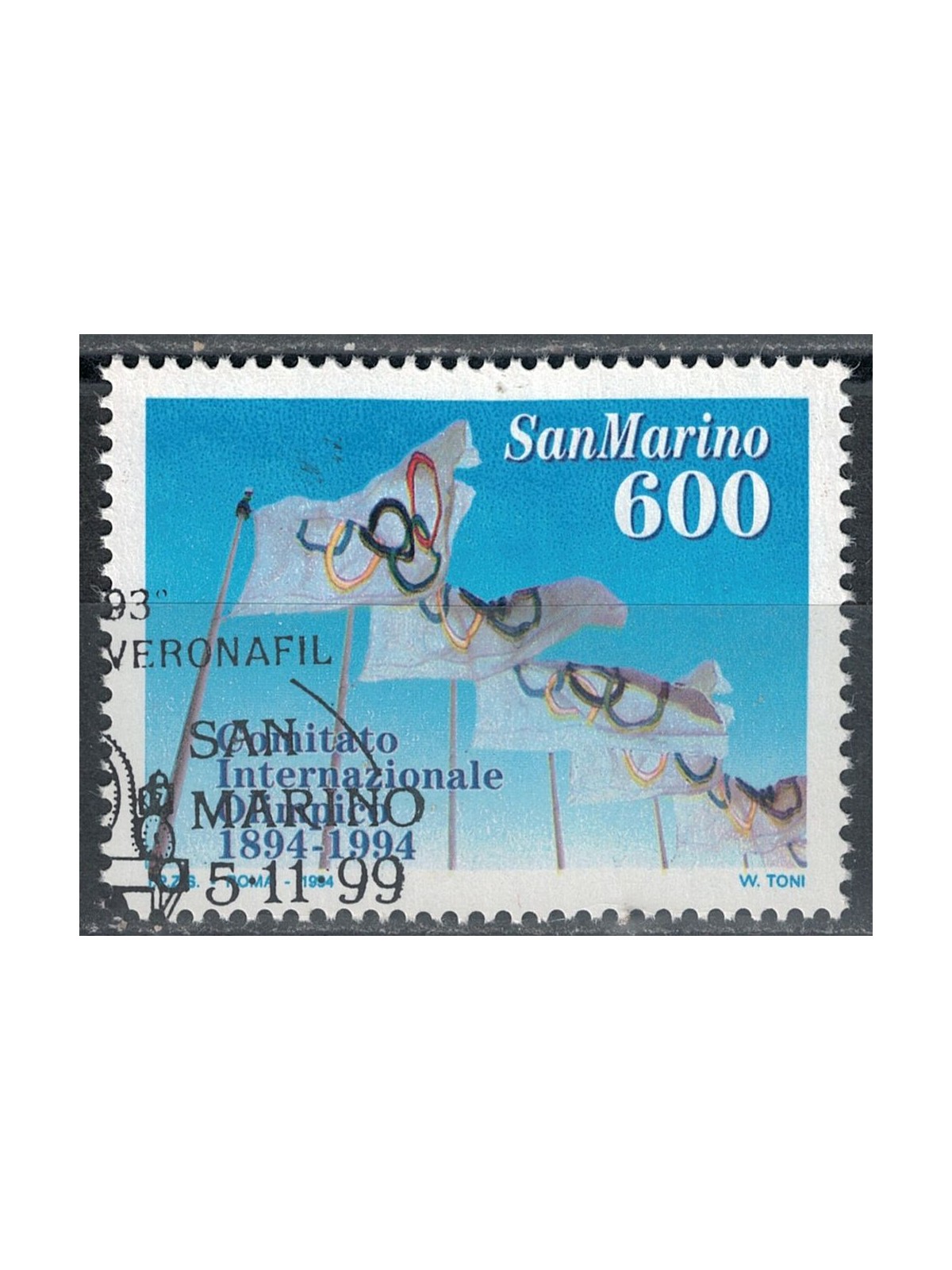 SAN MARINO 1994 International Olympic Committee us