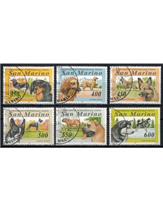 SAN MARINO 1994 Esposizione internazionale canina 6v us