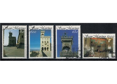SAN MARINO 1994 Palazzo del Governo 4v us