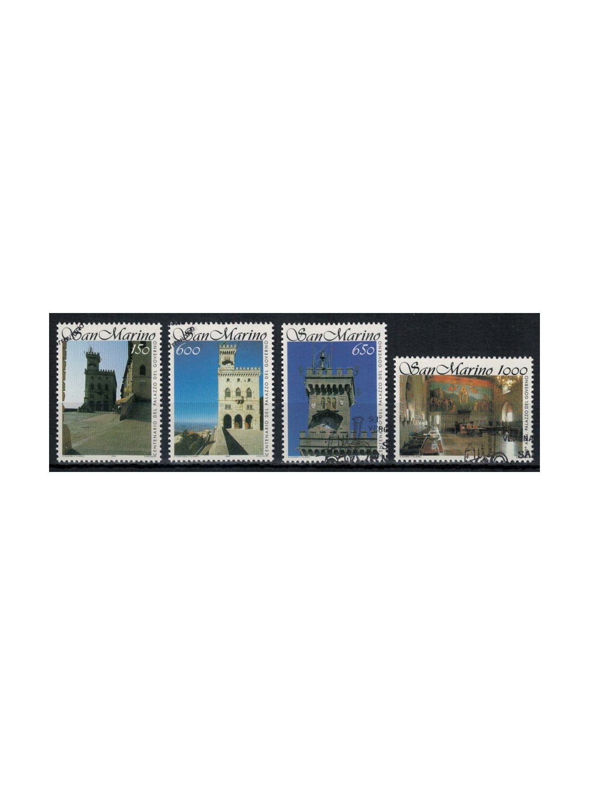 SAN MARINO 1994 Palazzo del Governo 4v us