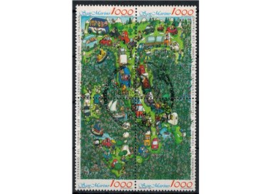 SAN MARINO 1994 Touring Club Italiano 4v us
