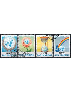 SAN MARINO 1995 Anniversario dell'Onu 4v us