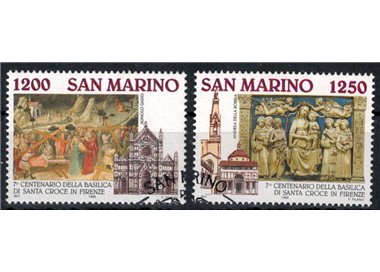SAN MARINO 1995 Basilica di Santa Croce 2v us