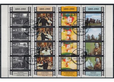 SAN MARINO 1995 Centenary of Cinema s/s us