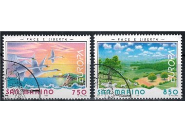 SAN MARINO 1995 Europa 2v us