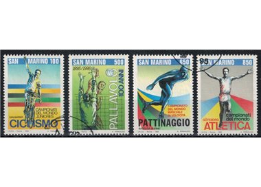 SAN MARINO 1995 World sport 4v us