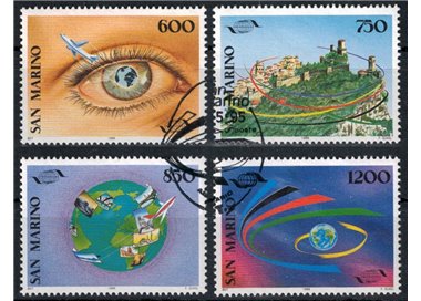 SAN MARINO 1995 World Tourism Organization 4v us