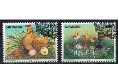 SAN MARINO 1996 Anniversario dell'Unicef 2v us
