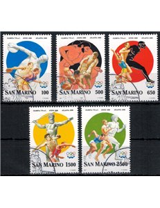 SAN MARINO 1996 Modern Olympic Games 5v us