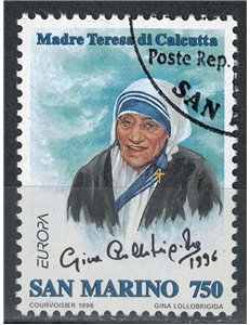 SAN MARINO 1996 Europa, Madre Teresa us