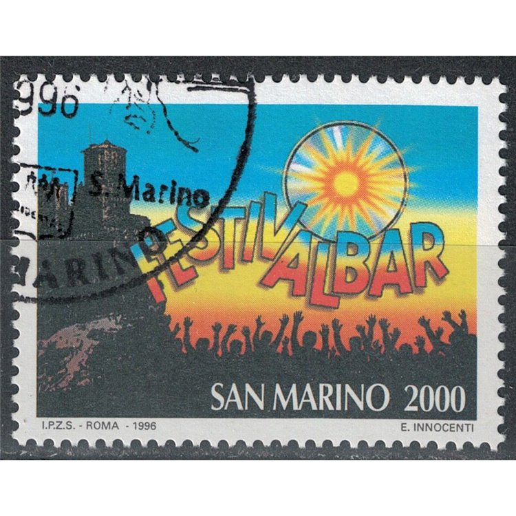 SAN MARINO 1996 Festivalbar us